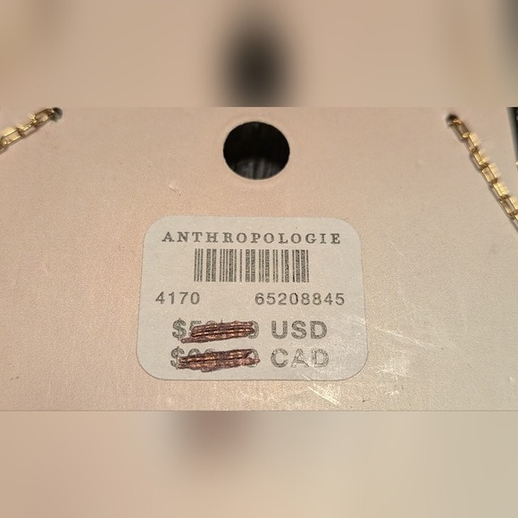 Anthropologie April Birthstone Necklace - Picture 2 of 2